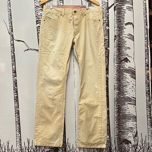 Diesel Men's Cream Viker Chinos 34